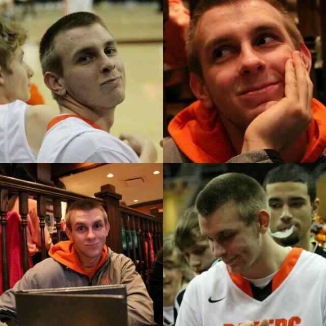 Collection of photos of Jamison not playing basketball